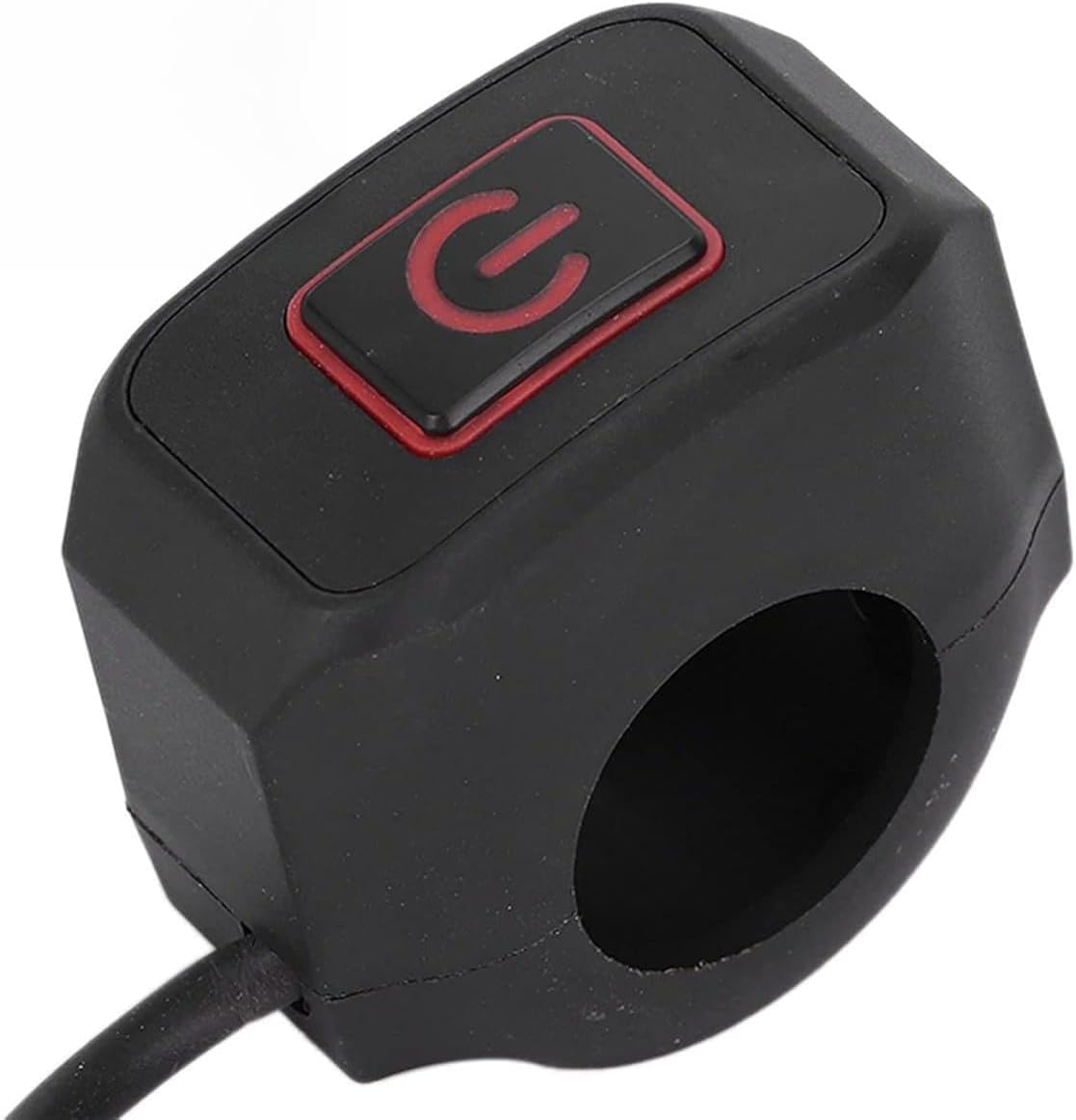 Alternative view of Motosiklet Kırmızı LED Işıklı Gidon Aç Kapa Anahtarı Sis Lambası Far Işık Dörtlü Kontrol Düğmesi 22mm