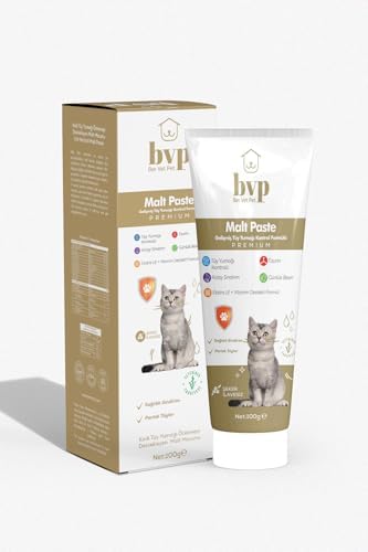BVP Kedi Maltı 100 gr – Tüy Yumağı Önleyici & Sindirim Destekleyici – Veteriner Formüllü