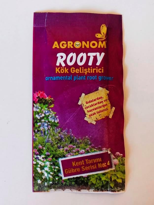 AGRONOM ROOTY Kök geliştirici – Süs Bitkileri İçin Toz Kök Geliştirici, Güçlü Kök ve Sağlıklı Bitki Gelişimi