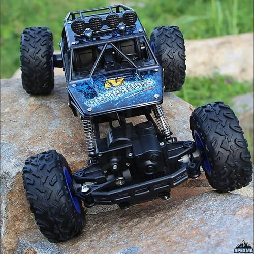 Alternative view of Oyuncak 2.4GHz Uzaktan Kumandalı Full Fonksiyon Şarjlı 4x4 Arazi Aracı Rc Rock Crawler (Mavi)