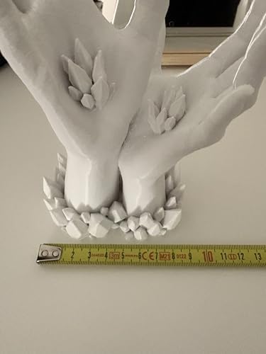 El Şeklinde Yüzük & Takı Standı Büyük (BEYAZ)