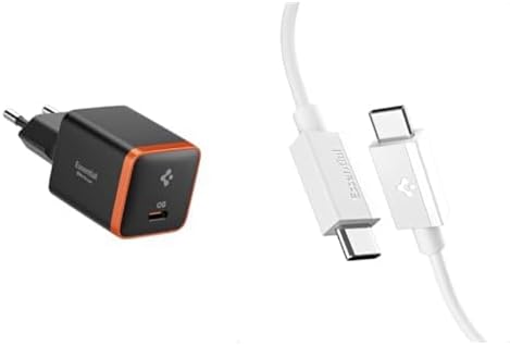 30W USB-C Ultra Mini Hızlı Şarj Aleti PPS/Isı Düşürücü GaN Destekli Akım Korumalı Güç Adaptörü & & iPad & MacBook Type-C USB-C to USB-C 2 Metre Kablo 60W
