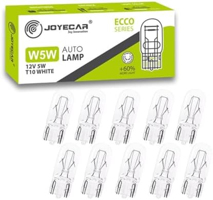 Alternative view of JOYECAR W5W T10 ECCO Series Sarı Otomobil Ampulü, 12V 5W,%60 Daha Fazla Işık, 10 Adet