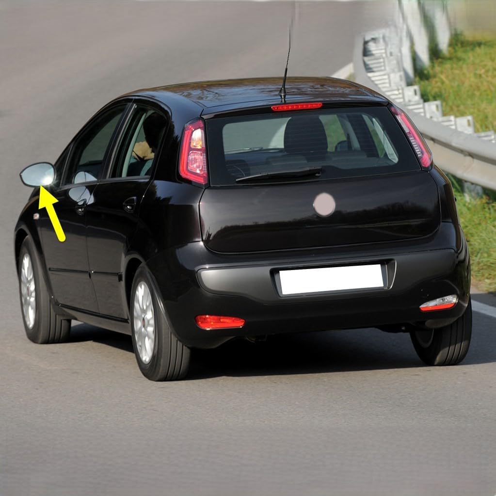 Sol Ayna Camı Elektrikli Isıtmalı 71740498 Evo ile uyumlu 2009-2014