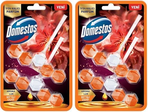 Alternative view of Domestos Aroma Lux Tuvalet Bloğu Şeftali Çiçeği 100g (2 paketi)