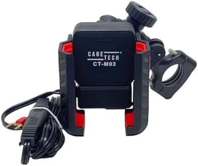Alternative view of CT-M03 Telefon Tutucu Hızlı Şarj Gidon Ayna Montajlı Motosiklet TYPE-C Üniversal