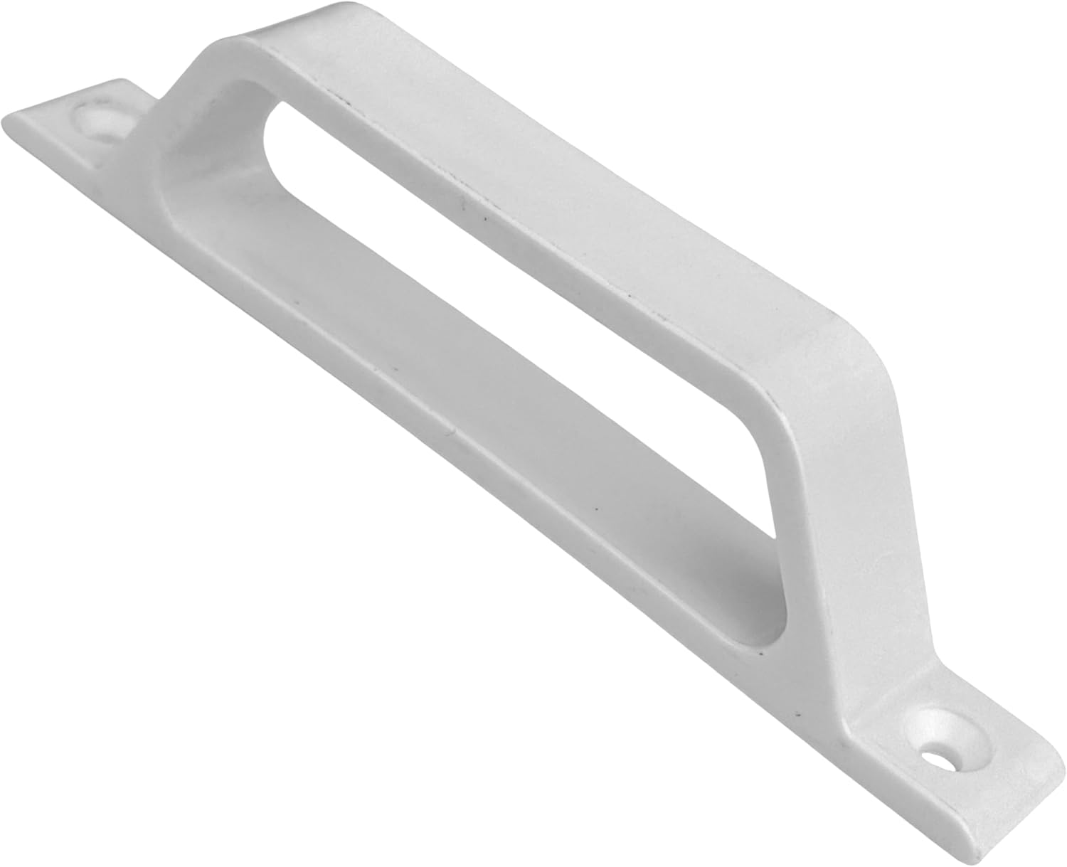 PVC ve Alüminyum Sineklik Tutamağı Beyaz Plastik D Kol Kulp 12cm