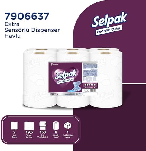 Selpak Professional Sensörlü Havlu, 19.5 Cm, 150 Metre