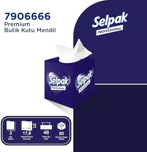 Alternative view of Selpak Professional Butik Kutu Mendil