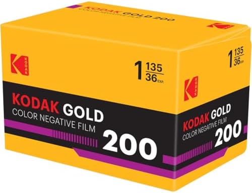 1 Gold200 35mm 36 Poz Renkli Negatif Analog Fotoğraf Filmi (135) ISO 200 Gün ışığı Retro 1980S