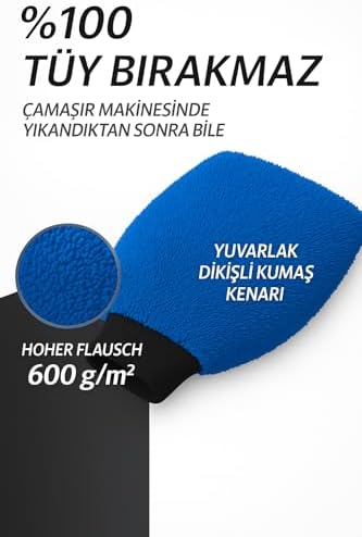 Alternative view of Mikrofiber Oto Araba Yıkama Kurulama Havlusu, El İçi Girmeli Orta Boy Çift Katlı Araç Kurutma ve Torpido Silme Bezi (Gri)
