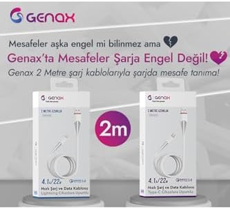 2 Metre USB Type-C Uçlu Kablo – Yüksek Performans