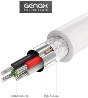 Alternative view of 2 Metre USB Type-C Uçlu Kablo – Yüksek Performans