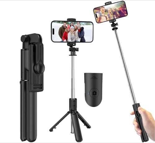 Alternative view of Selfie Çubuğu, 3'ü 1 arada Bluetooth Selfie Çubuğu, 360° selfie çubuğu 14/14pro max/ 13/12/11/Pro Max/Pro/XR/XS/X/8/7, S10/S9/S8, Go Pro