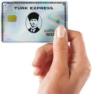 Alternative view of Türk Kart Kaplama Hologramlı Kart Etiketi (Yüksek Kaliteli Baskı)