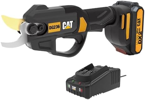 CAT DG236 18Volt 2.0A Li-ion Tek Akülü Profesyonel Kömürsüz Dal Budama Makası