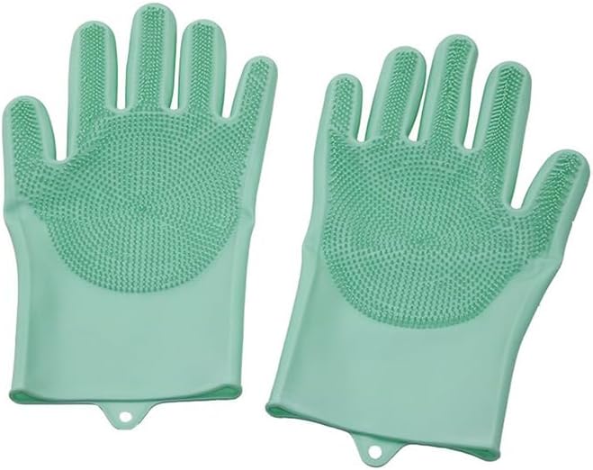 chermik İbico Tırtırlı Silikon Bulaşık Eldiveni, XL, CHRMK11844, Renkli