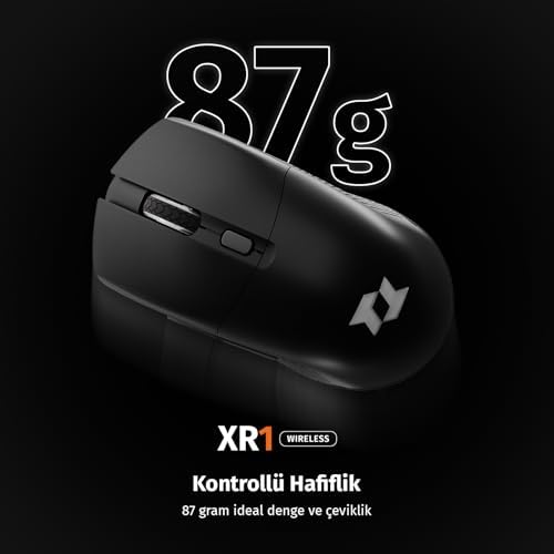 Alternative view of Section XR1 Kablosuz Oyuncu Mouse, 10000 DPI, RGB Aydınlatma, 6 Tuş, 2.4G + Bluetooth + Kablolu, Type-C Şarjlı