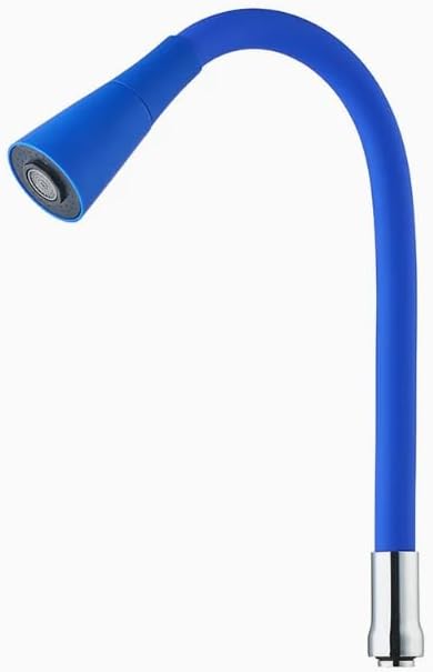 Esnek Silikon Musluk Başlığı – Kıvrılabilir ve Oynar Başlıklı, Beyaz Renkli Musluk Uzatma Aparatı | Mutfak ve Banyo Bataryaları İçin Ayarlanabilir Su Yönlendirici 52 CM Lacivert