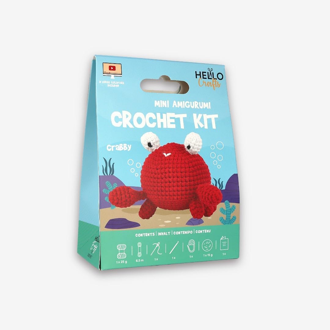 Tığ İşi Amigurumi Kitleri Crabby