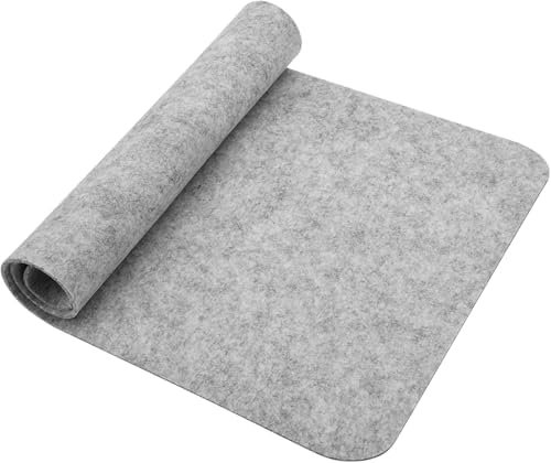 100x50 cm Büyük Keçe Masa Pedi – Kaymaz Anti-Statik Bilgisayar ve Klavye Altlığı, Ofis ve Ev İçin Masa Koruyucu Mouse Pad, Geniş Çalışma Alanı Masa Paspası