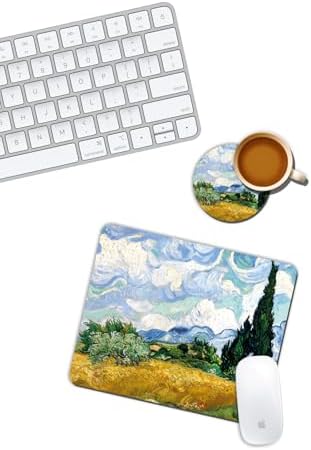 Alternative view of Servi Ağacı Mouse Pad ve Bardak Altlığı Set