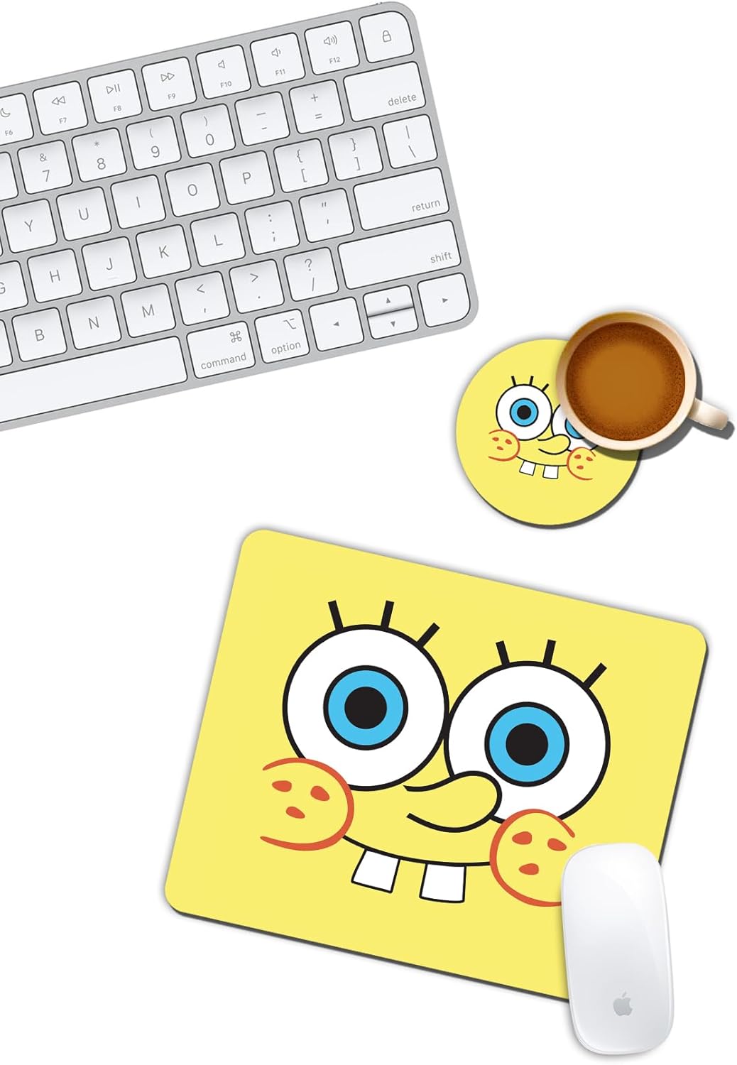 Alternative view of Sünger Bob Mouse Pad ve Bardak Altlığı Set