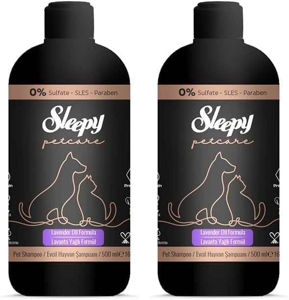 Petcare Lavanta Yağlı Evcil Hayvan Şampuanı 500 ml (2 paketi)