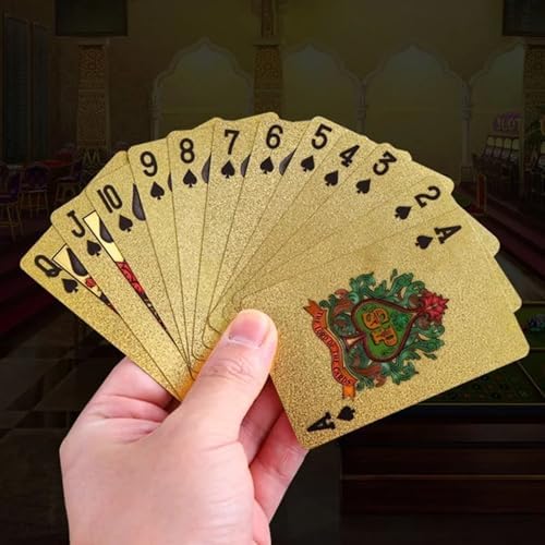 Lasvegas Baskılı Pvc Oyun Kartı Su Geçirmez, Esnek, Çizilmez 54’lü Deste