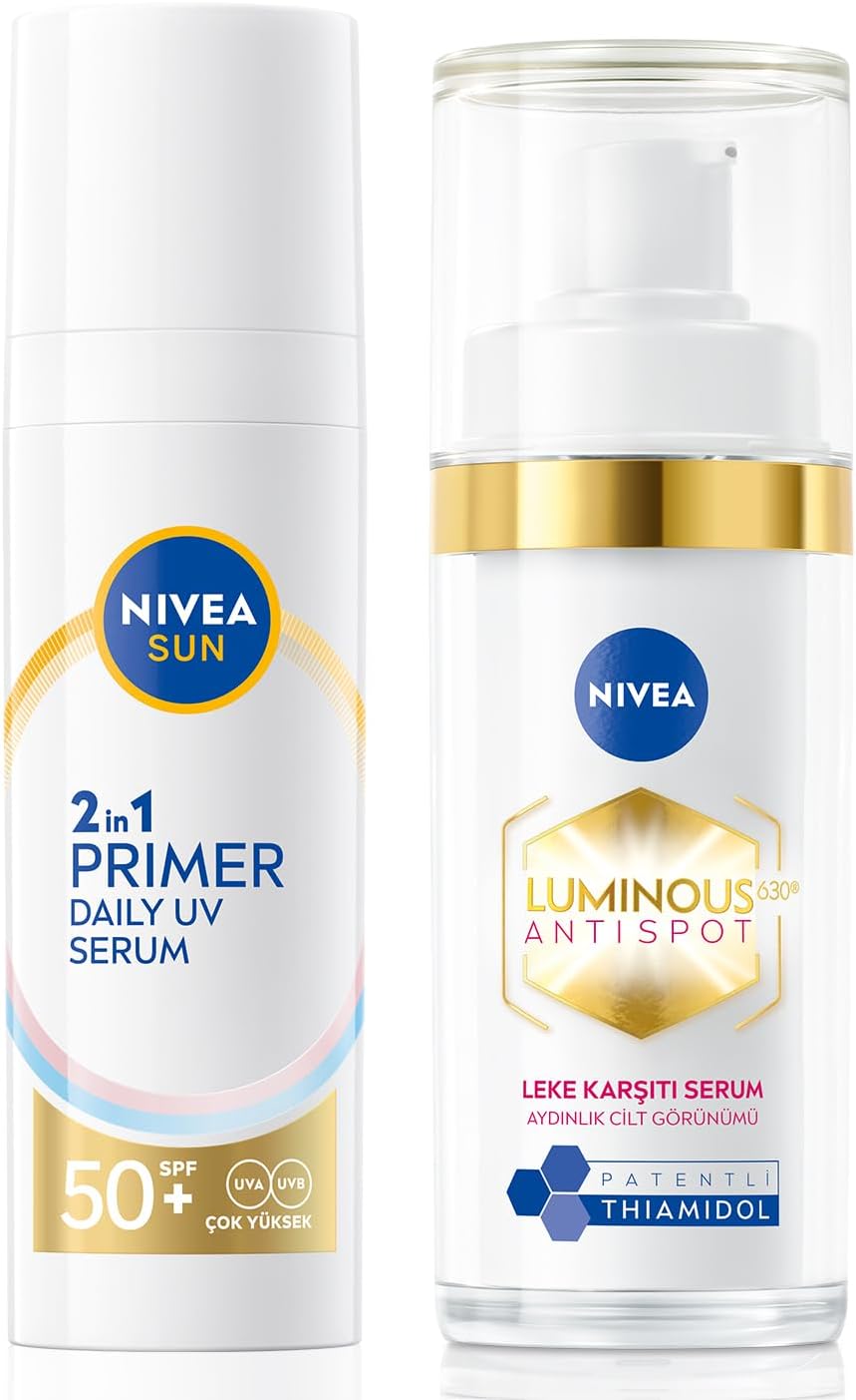 Alternative view of SUN SPF50 Primer Nemlendirici Makyaj Bazı 30ml ve Luminous630 Thiamidol Leke Karşıtı Cilt Serum30ml