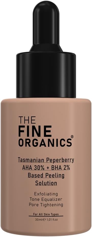 Tazmanya Biberi Özlü AHA%30 + BHA%2 Cilt Tonu Eşitleyici ve Arındırıcı Kırmızı Peeling Serum