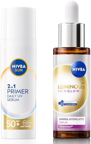 Alternative view of SUN SPF50 Primer Nemlendirici Makyaj Bazı 30ml ve Luminous630 Skin Glow Aydınlatıcı Cilt Serum 30ml