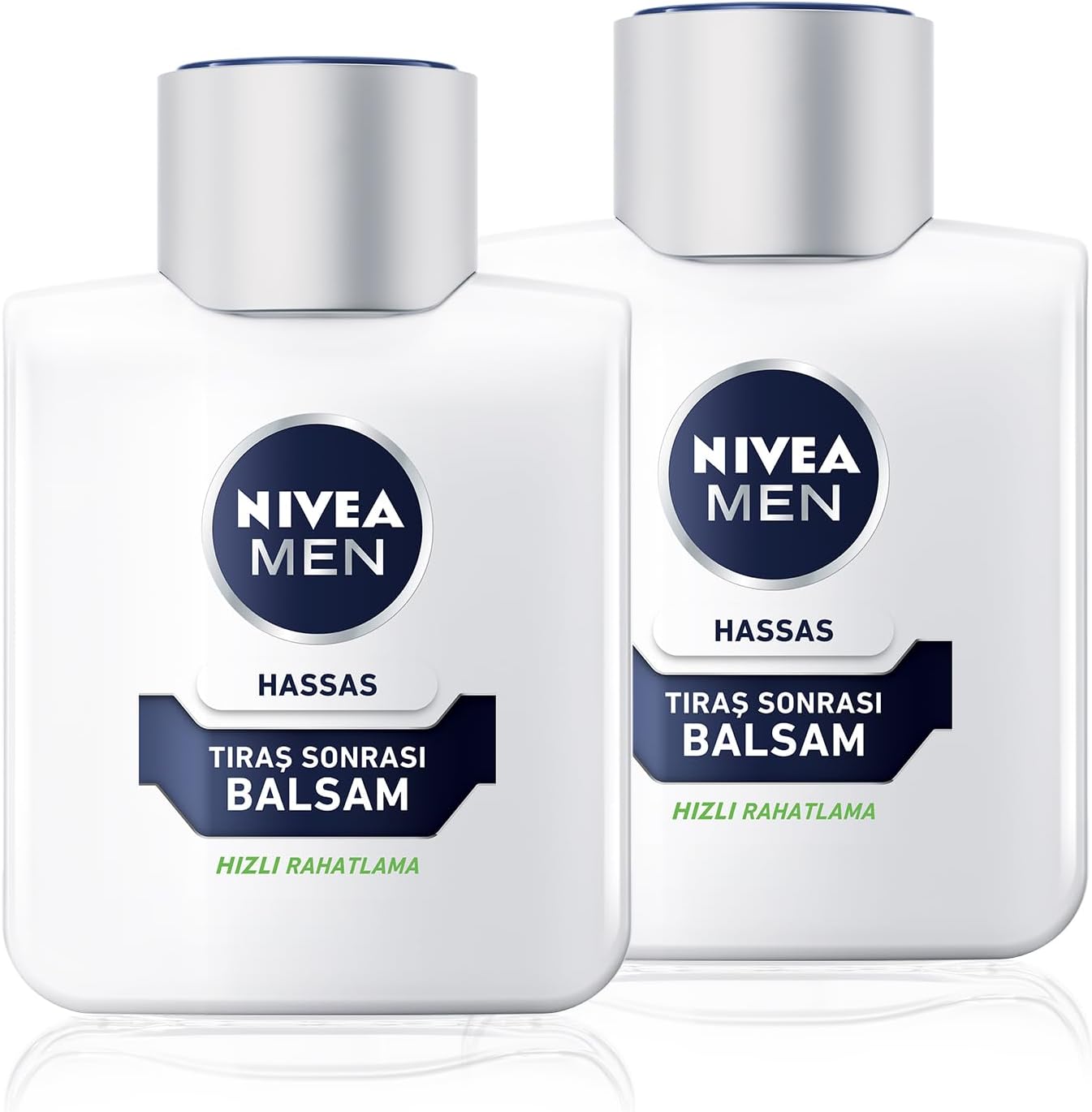 MEN Erkek Hassas Cilt Tıraş Sonrası Balsam 100ml, Alkolsüz, Tahriş ve Kızarıklık Karşıtı, X2 Adet