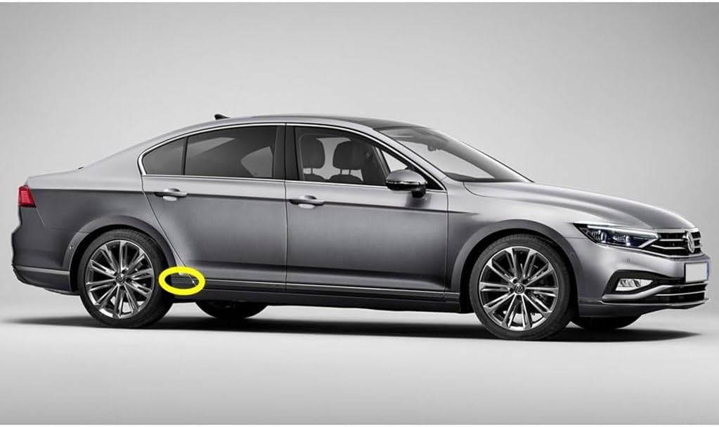 Sağ Marşpiyel Arka Uç Krom Çıta 3G0898986 VW Passat B8.5 ile uyumlu 2020-2022