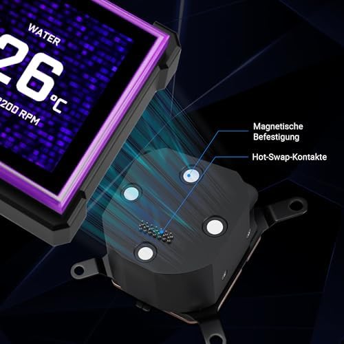 Alternative view of Li HydroShift II LCD-S 360N FANSIZ Beyaz Sivi Sogutucu