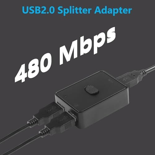 5945 2 Port Usb 2.0 To KVM Switch Çoklu Pc Kasa Çoklayıcı Hub Anahtar Bir PC’ye iki farklı USB cihaz bağlama Bir USB cihazı iki farklı PC’de kullanabilme