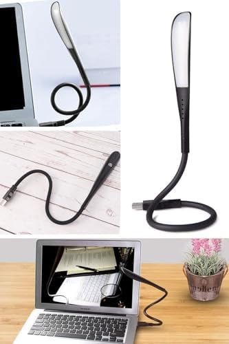 Alternative view of USB Girişli 14 Ledli 3 Kademeli Dokunmatik Masa/Kitap Okuma Lambası Ledi Siyah