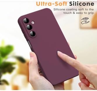 - Galaxy S25 FE ile uyumlu Kılıf Lansman Kamera Korumalı içi Kadife Yumuşak Renkli Silikon Mat Süet Kapak