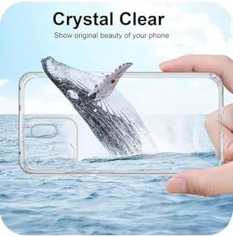 Alternative view of - Oppo Reno 14F ile uyumlu Kılıf Kamera Çıkıntılı Korumalı Yumuşak Şeffaf Silikon +9H Ekran Koruyucu Cam Set