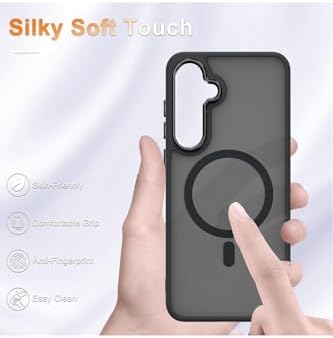 Alternative view of - Galaxy A17 ile uyumlu Kılıf Mat ile uyumlu Şarj Özellikli Renkli Kenarlı + Ekran Koruyucu Cam Set