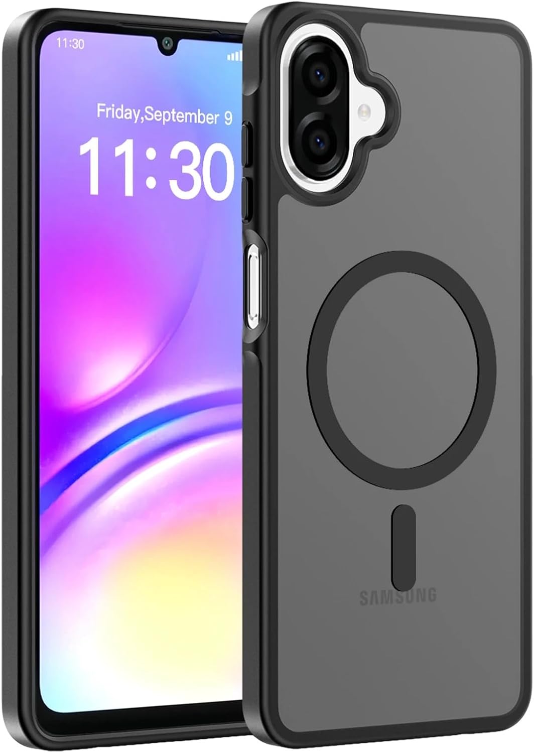 - Galaxy A07 ile uyumlu Kılıf Mat ile uyumlu Şarj Özellikli Hassas Butonlu Lansman Renkli Yumuşak Kenarlı