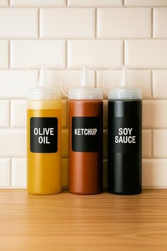 Alternative view of Şeffaf Yağdanlık 700 ml Sızdırmaz Kapaklı Sosluk Sirkelik Sıvı Yağ ve Sos Şişesi Pratik Kullanımlı Mutfak Sunum Kabı Geniş Ağızlı Dökme Şişe