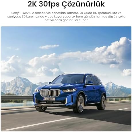 RWC200 IP67 Su Geçirmez A229 Pro/Plus Uyumlu 2K Quad HD Dış Arka Kamera 14.5 Metre