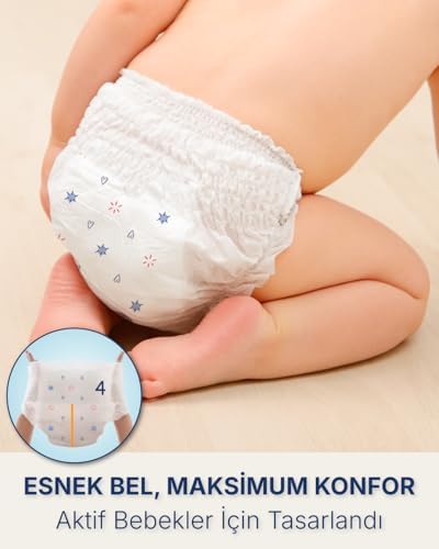 Alternative view of Külot Bebek Bezi 4 Numara Maxi 150 Adet (7-14 Kg) Ekstra Aylık Paket