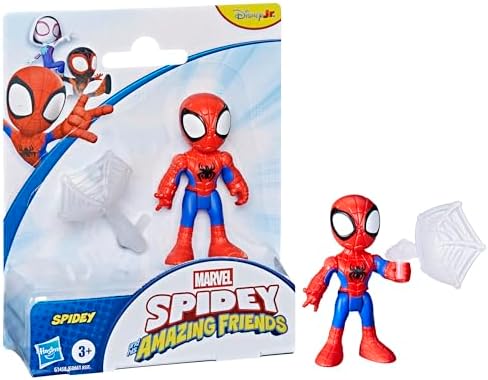 Alternative view of Spidey ve Süper Arkadaşları Örümcek Oyuncak, Aksesuarlı, 7,6 cm Boyutunda Aksiyon Figürü, Süper Kahraman Oyuncağı, 3 Yaşından İtibaren Çocuklar için