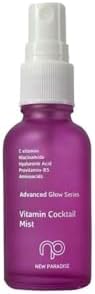 New Paradise Yoğun Nemlendirici Vitamin Kokteyl Mist 30 ml Ürün Öncesi Makyaj Altı Deniz Havuz Sonrası Işıltı