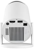 HY300Pro+ 14 Projektör, 720P Çözünürlük, 170 ANSI Lümen, Wi-Fi 6, Bluetooth 5.4, 4K Destekli, Otomatik Düzeltme, 30-130 inç Görüntü, Beyaz