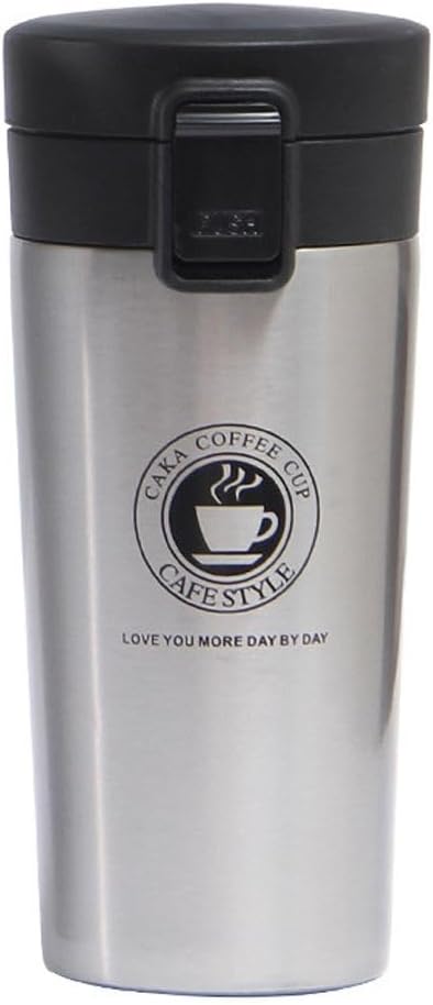 Alternative view of Togg T10x araç Bardaklığına Uyan 304 L Çelik Gri 500 ml Kahve El Termos Mug