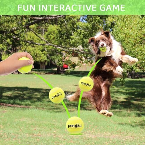 Alternative view of Köpek Oyuncağı Tenis Topu Büyük Boy – Dayanıklı Kauçuk İç Yapı, Diş Dostu Yumuşak Keçe Kaplama, Suya Dayanıklı, Hafif ve Esnek Yapı – Küçük ve Orta Irk Köpekler İçin Getir-Oyunu Topu