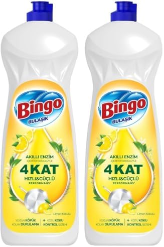 Alternative view of Bingo Elde Bulaşık Deterjanı Limon 650 ml (2 paketi)
